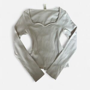 Yogalicious White Long Sleeve Top